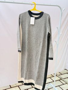 Gray Knit Dress - New with Tag