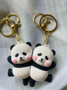 Cute Panda Keychains (Set of 2)