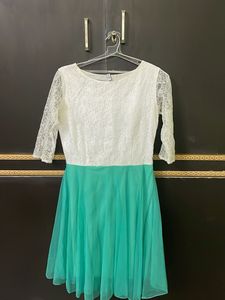Lace & Chiffon Party Dress