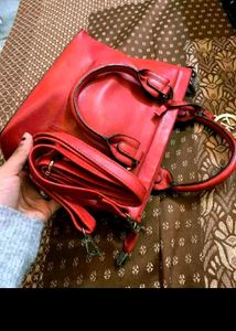 Red Handbag