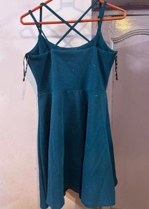 Sparkly Teal Party Dress