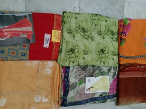 7 saree in combo