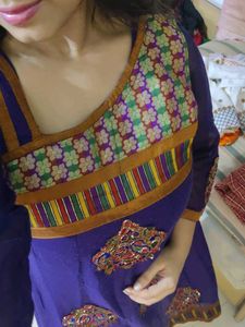 Beautiful Purple Kurti 💜