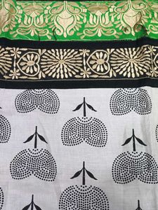 Embroidered Trim Fabric