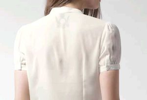 Ruffled White Top