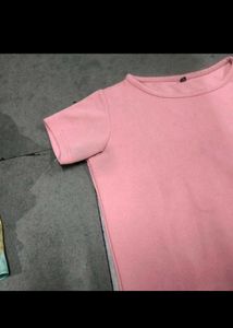 Pink Casual T-Shirt