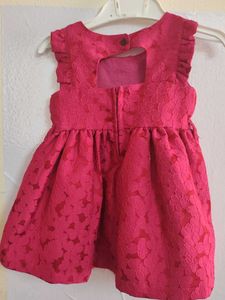 Cute Pink Floral Dress