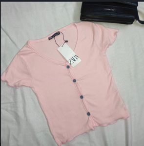 Zara Pink Top
