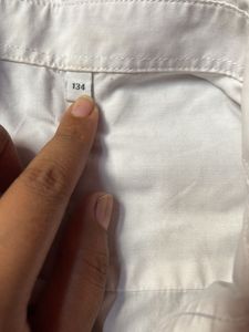White Casual Shirt For Women