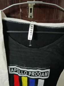 Trendy Graphic Tee with Shrug