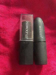 Swiss Beauty and studiowest Lipsticks