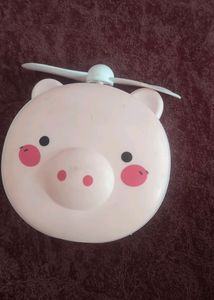 LED And Fan Portable  With Cable Charging
