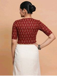 Paisley Print Blouse (L Size)