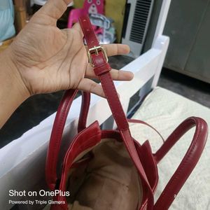Red Handbag