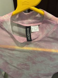 Tie-Dye Long Sleeve Top