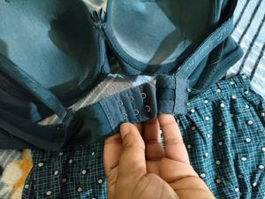 Lingerie Set Teal Bra and Panties