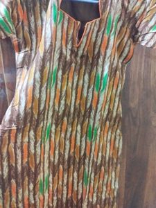 Printed kurta (pure cotton)