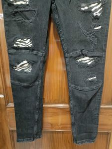 Men Zara Ribbed Jeans