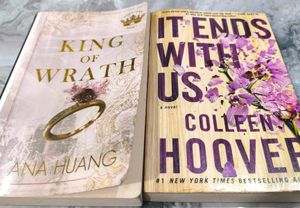 King Of Wrath And It Ends With Us Book (Set)