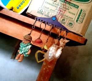 Pack Of 5 Mini Key chains .