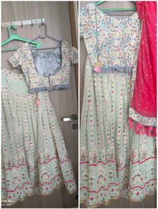 Embroidered Lehenga Choli Set
