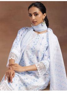 Elegant Floral Print Kurta Set