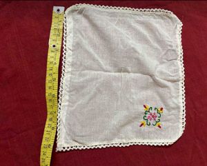 Embroidered Vintage Handkerchief(Set of 6)