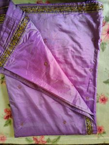 Dual shade Saree