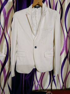 Elegant White Blazer