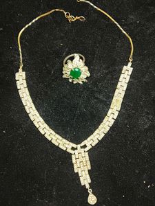 Vintage Necklace & Ring Set
