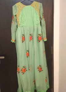Elegant Mint Green Kurta Set🤩