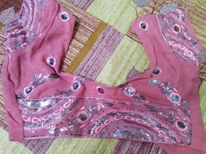 PinkSareewithBlouse