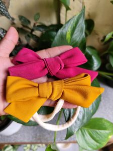 Hair Bow Nylon Headband