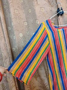 striped co-rd set