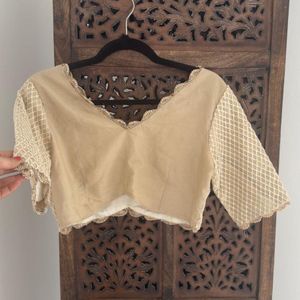 Brand New Without Tag Indya Sequin Party Blouse
