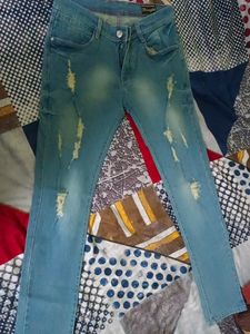 Sky Blue Excidental Jeans