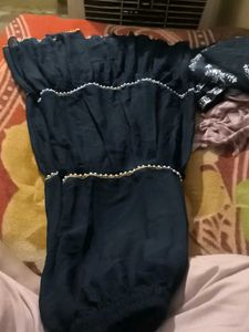 Teal Colour Sharara