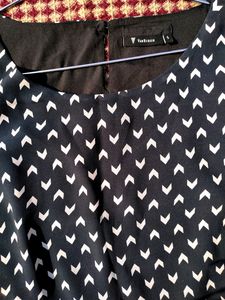 Van Heusen Black Dress At An Affordable Price