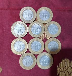 🔥 10 Rupees 15 Rays Coin With No Rupee ₹ Symbol