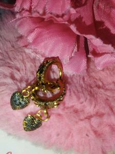 Heart Drop Earrings
