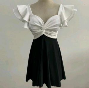 Chic Two-Tone Dress