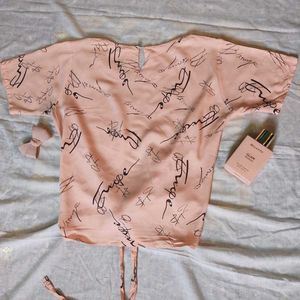 Tie Up Crop Top