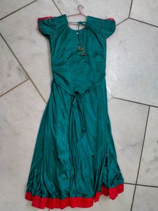Dark Green Gown