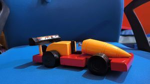Wooden Race Car Toy
