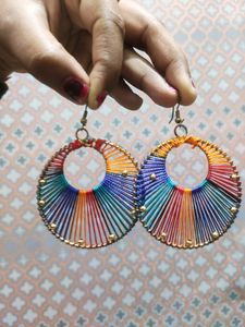 &#34;Radiant Gemstone Earrings&#34;