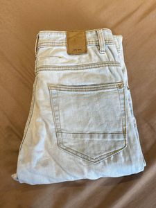 Zara Ice Blue Denim - Carrot Fit