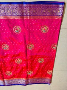 bridal shalu Saree
