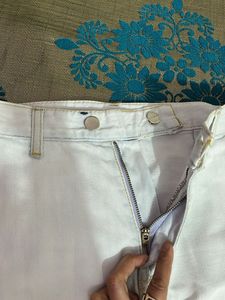 Light Blue Denim Skirt