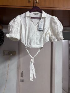 🆕 Y2K Roadster Beige Tie-Top