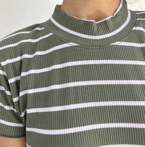 Korean Round Neck Body Fitted Top